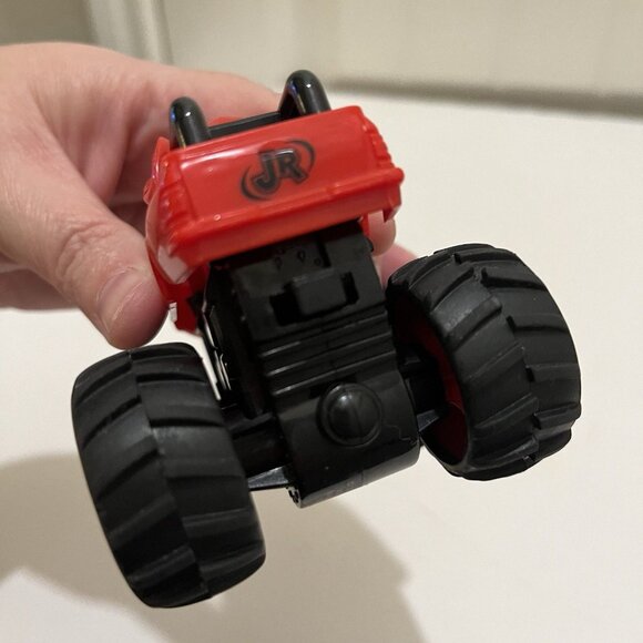 NKOK DINOSAUR MONSTER TRUCKS PUSH AND GO CLIMBER Rhino TOY TRUCK 2021 Red - Picture 6 of 8